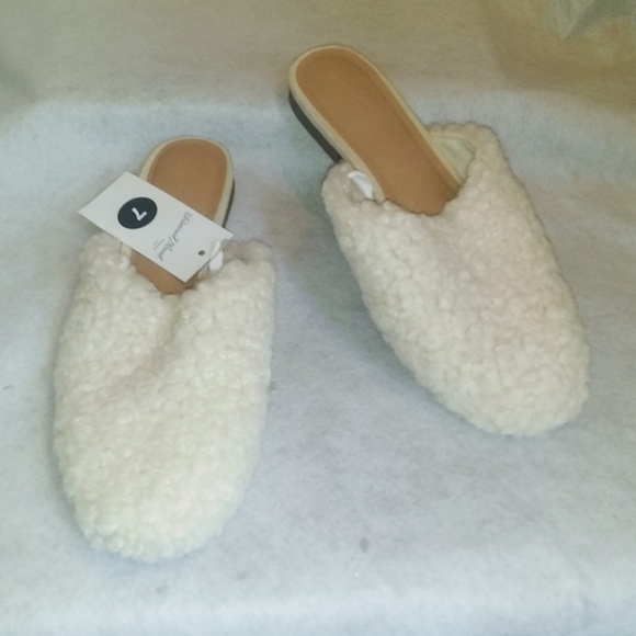 Universal Thread Shoes - Women's Bralyn Sherpa Backless Mule